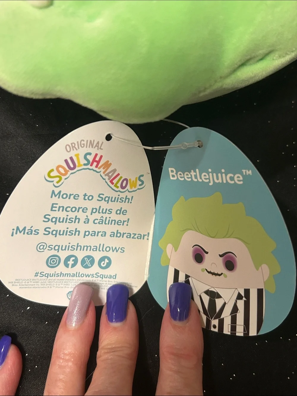 Beetlejuice Squishmallow Plush (LC)